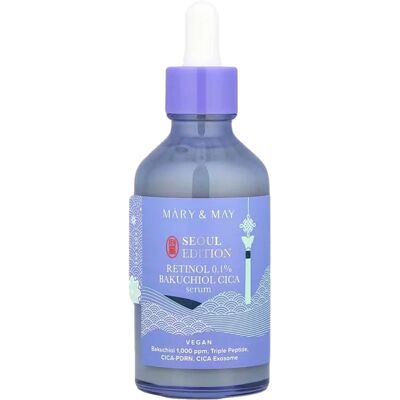 MARY & MAY Pleťové sérum Retinol 0,1% Bakuchiol Cica Serum 80 ml MARY & MAY Pleťové sérum Retinol 0,1% Bakuchiol Cica Serum 80 ml