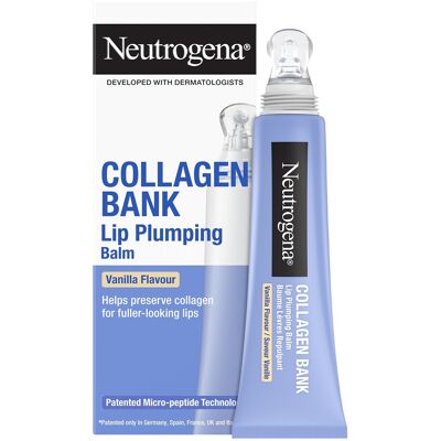 Neutrogena Balzam s efektom plnších pier Collagen Bank Balm 12 ml Neutrogena Balzam s efektom plnších pier Collagen Bank Balm 12 ml