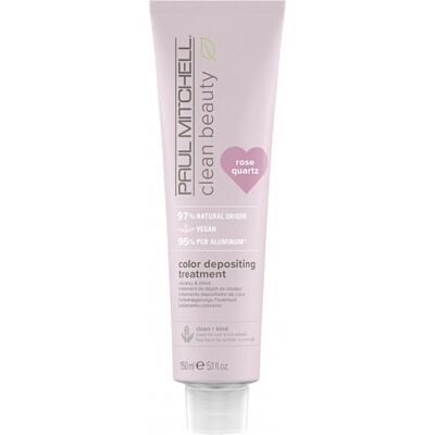 Paul Mitchell Tónovacia maska Clean Beauty Rose Quartz (Color Depositing Treatment) 150 ml Paul Mitchell Tónovacia maska Clean Beauty Rose Quartz (Color Depositing Treatment) 150 ml