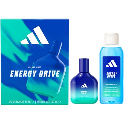 Adidas Energy Drive - EDP 50 ml + sprchový gél 100 ml Adidas Energy Drive - EDP 50 ml + sprchový gél 100 ml