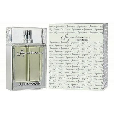 Al Haramain Signature Silver - EDT 100 ml Al Haramain Signature Silver - EDT 100 ml
