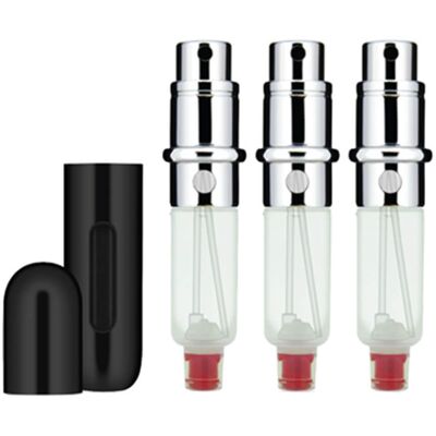 Travalo Classic HD - plnitelný flakon 3 x 5 ml (černý) Travalo Classic HD - plnitelný flakon 3 x 5 ml (černý)