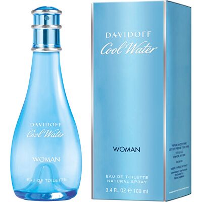 Davidoff Cool Water Woman - EDT 100 ml Davidoff Cool Water Woman - EDT 100 ml