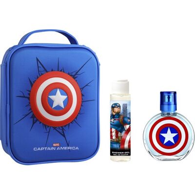 EP Line Captain America - EDT 100 ml + sprchový gél 100 ml + batoh EP Line Captain America - EDT 100 ml + sprchový gél 100 ml + batoh