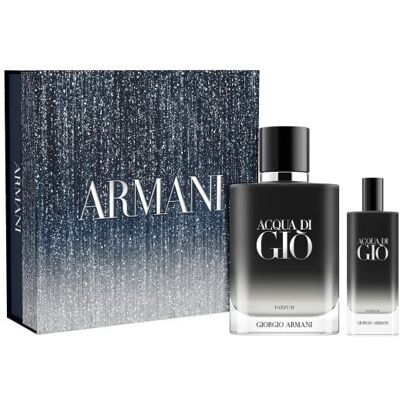 Giorgio Armani Acqua Di Giò Pour Homme Parfum - parfum (plniteľný) 100 ml + parfum 15 ml (Christmas Edition) Giorgio Armani Acqua Di Giò Pour Homme Parfum - parfum (plniteľný) 100 ml + parfum 15 ml (Christmas Edition)