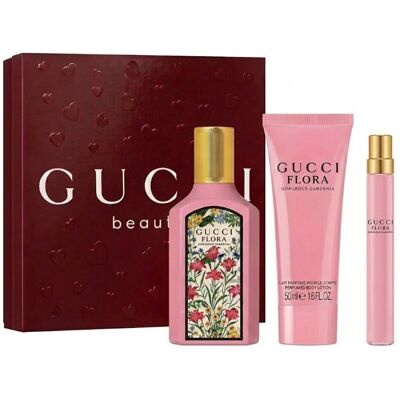 Gucci Flora By Gucci Gorgeous Gardenia - EDP 100 ml + telové mlieko 50 Gucci Flora By Gucci Gorgeous Gardenia - EDP 100 ml + telové mlieko 50