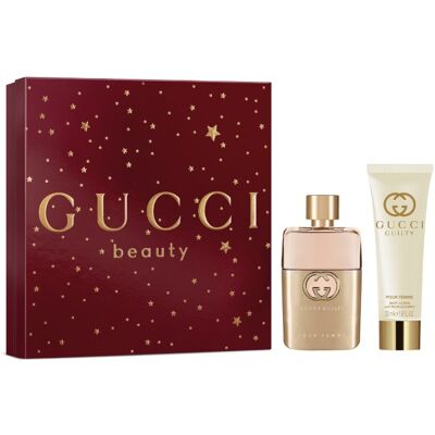 Gucci Guilty Pour Femme Eau de Parfum - EDP 50 ml + telové mlieko 50 ml Gucci Guilty Pour Femme Eau de Parfum - EDP 50 ml + telové mlieko 50 ml