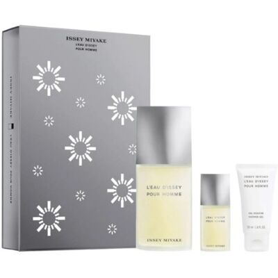 Issey Miyake L`Eau D`Issey Pour Homme - EDT 125 ml + sprchový gél 50 ml + EDT 15 ml Issey Miyake L`Eau D`Issey Pour Homme - EDT 125 ml + sprchový gél 50 ml + EDT 15 ml