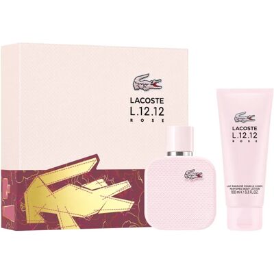 Lacoste Lacoste L.12.12. Rose - EDP 50 ml + telové mlieko 100 ml Lacoste Lacoste L.12.12. Rose - EDP 50 ml + telové mlieko 100 ml