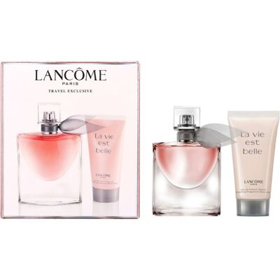 Lancôme La Vie Est Belle – EDP 50 ml (plniteľná) + telové mlieko 50 ml Lancôme La Vie Est Belle – EDP 50 ml (plniteľná) + telové mlieko 50 ml