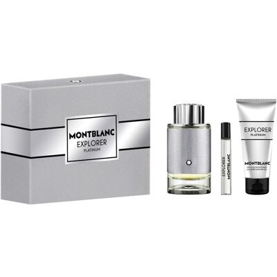 Mont Blanc Explorer Platinum - EDP 100 ml + sprchový gél 100 ml + EDP 7,5 ml Mont Blanc Explorer Platinum - EDP 100 ml + sprchový gél 100 ml + EDP 7,5 ml