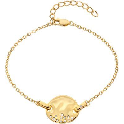Hot Diamonds Pozlátený náramok s diamantom a topazmi Jac Jossa Soul DL695 Hot Diamonds Pozlátený náramok s diamantom a topazmi Jac Jossa Soul DL695