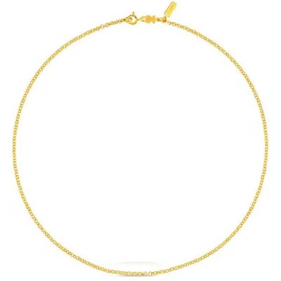 Tous Pozlátená retiazka Rolo Chain 1003732400 Tous Pozlátená retiazka Rolo Chain 1003732400