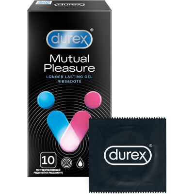 Durex Kondomy Mutual Pleasure 10 ks Durex Kondomy Mutual Pleasure 10 ks