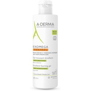 A-DERMA Zvláčňujúci penivý gél pre suchú pokožku so sklonom k atopickému ekzému Exomega Control (Emollient Foaming Gel) 500 ml A-DERMA Zvláčňujúci penivý gél pre suchú pokožku so sklonom k atopickému ekzému Exomega Control (Emollient Foaming Gel) 500 ml