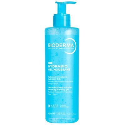 Bioderma Micelárny čistiaci gél Hydrabio Cleansing Foaming Gél 400 ml Bioderma Micelárny čistiaci gél Hydrabio Cleansing Foaming Gél 400 ml
