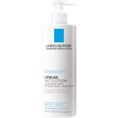 La Roche Posay Relipidačný telové mlieko pre suchú pokožku 48H Lipikar Lait (Anti Dryness Body Milk) 400 ml La Roche Posay Relipidačný telové mlieko pre suchú pokožku 48H Lipikar Lait (Anti Dryness Body Milk) 400 ml