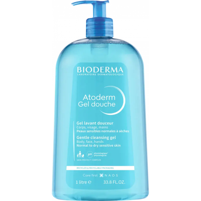 Bioderma Výživný sprchový gél pre suchú pokožku Atoderm (Gentle Shower Gel) 1000 ml Bioderma Výživný sprchový gél pre suchú pokožku Atoderm (Gentle Shower Gel) 1000 ml