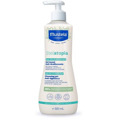 Mustela Detský sprchový gél pre extrémne suchú pokožku Stelatopia (Cleansing Gel) 500 ml Mustela Detský sprchový gél pre extrémne suchú pokožku Stelatopia (Cleansing Gel) 500 ml