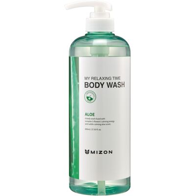Mizon Svieži sprchový gél My Relaxing Time Aloe (Body Wash) 800 ml Mizon Svieži sprchový gél My Relaxing Time Aloe (Body Wash) 800 ml