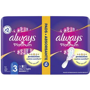 Always Hygienické vložky Ultra Platinum Night Duo 12 ks Always Hygienické vložky Ultra Platinum Night Duo 12 ks