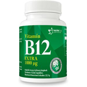 Nutricius Vitamín B12 EXTRA 90 tabliet Nutricius Vitamín B12 EXTRA 90 tabliet