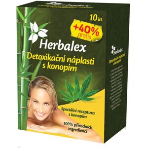 Herbamedicus Detoxikačné náplasti s kanabisom 10 ks + 40 % GRATIS Herbamedicus Detoxikačné náplasti s kanabisom 10 ks + 40 % GRATIS