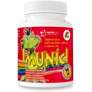 Nutricius Imuníci – hliva ustricovitá s vitamínom D pre deti 90 cmúľacích tabliet Nutricius Imuníci – hliva ustricovitá s vitamínom D pre deti 90 cmúľacích tabliet