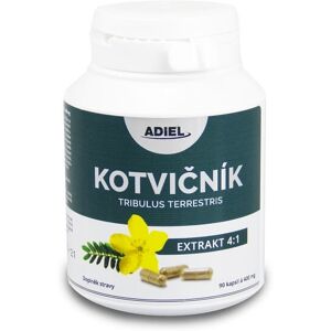 Adiel Kotvičník zemný tribulus terrestris 90 tabletiek Adiel Kotvičník zemný tribulus terrestris 90 tabletiek