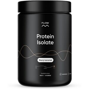 Flow nutrition Proteín Isolate - slaný karamel 960 g / 30 dávok Flow nutrition Proteín Isolate - slaný karamel 960 g / 30 dávok