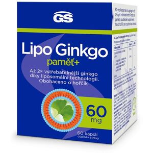 GreenSwan GS Lipo Ginkgo pamäť + 60 mg 60 kapsúl GreenSwan GS Lipo Ginkgo pamäť + 60 mg 60 kapsúl