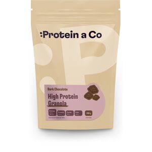 Protein a Co Granola high proteín – Tmavá čokoláda 400 g Protein a Co Granola high proteín – Tmavá čokoláda 400 g