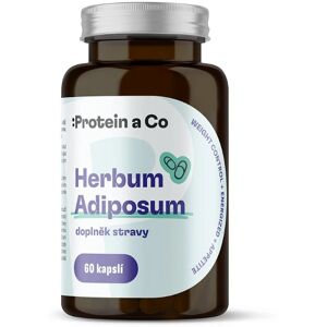 Protein a Co Herbum adiposum Urýchľovač metabolizmu na prírodnej báze 60 kapsúl Protein a Co Herbum adiposum Urýchľovač metabolizmu na prírodnej báze 60 kapsúl