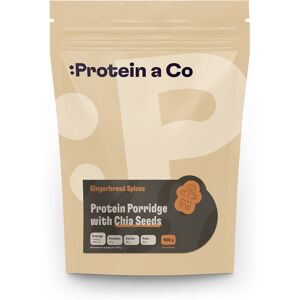 Protein a Co Proteínová kaša s chia - Gingerbread Spices 1 600 g Protein a Co Proteínová kaša s chia - Gingerbread Spices 1 600 g