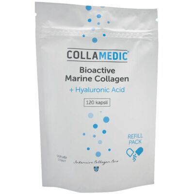 Collamedic Kolagénové kapsule s kyselinou hyalurónovou - náhradné balenie 120 kapsúl Collamedic Kolagénové kapsule s kyselinou hyalurónovou - náhradné balenie 120 kapsúl