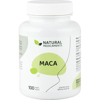 Natural Medicaments Maca 100 kapsúl Natural Medicaments Maca 100 kapsúl