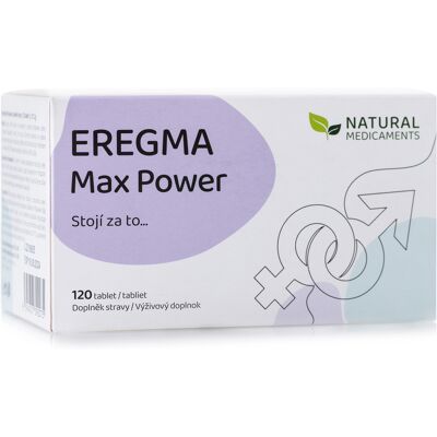 Natural Medicaments EREGMA Max Power 120 tabliet Natural Medicaments EREGMA Max Power 120 tabliet