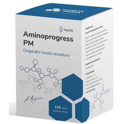 Purus Meda PM Aminoprogress 120 kapsúl Purus Meda PM Aminoprogress 120 kapsúl