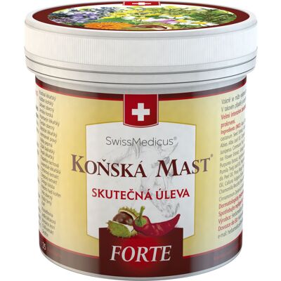Herbamedicus Konská masť Forte hrejivá 500 ml Herbamedicus Konská masť Forte hrejivá 500 ml