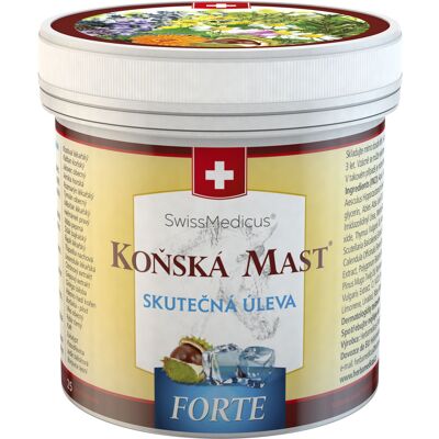 Herbamedicus Konská masť Forte chladivá 250 ml Herbamedicus Konská masť Forte chladivá 250 ml