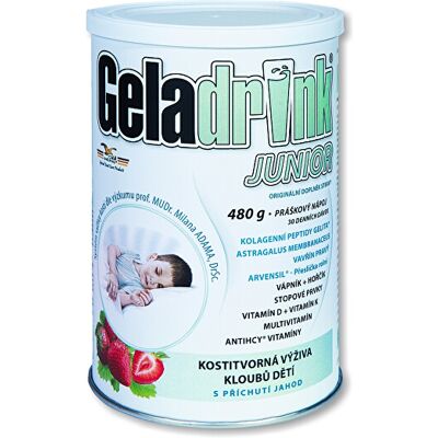 Geladrink Geladrink Junior 480 g Jahoda Geladrink Geladrink Junior 480 g Jahoda