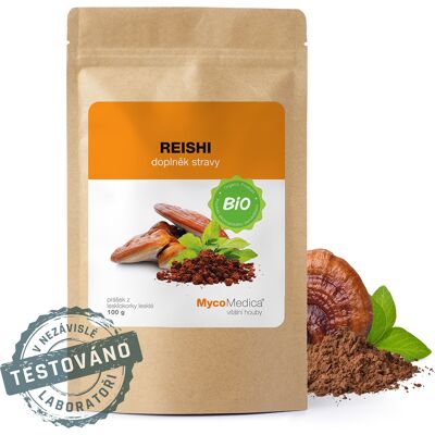 MycoMedica Reishi prášok BIO 100 g MycoMedica Reishi prášok BIO 100 g