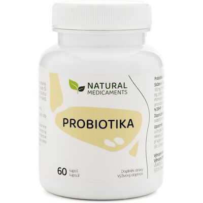 Natural Medicaments Probiotiká 60 kapsúl Natural Medicaments Probiotiká 60 kapsúl