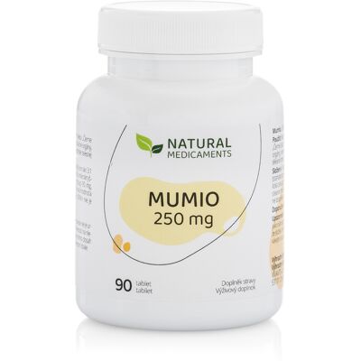 Natural Medicaments Mumio 250 mg 90 tabliet Natural Medicaments Mumio 250 mg 90 tabliet