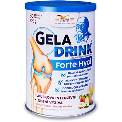 Geladrink Geladrink Forte HYAL 420 g príchuť hruška Geladrink Geladrink Forte HYAL 420 g príchuť hruška