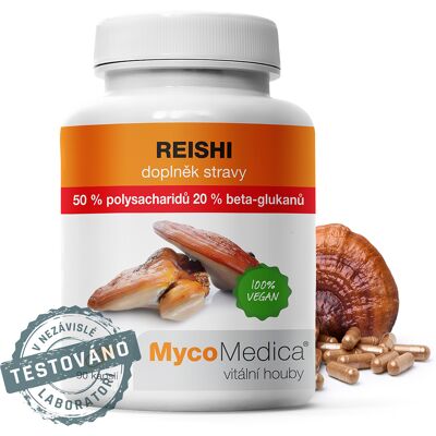MycoMedica Reishi 50 % vysoká koncentrace MycoMedica Reishi 50 % vysoká koncentrace