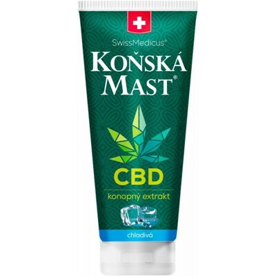 Herbamedicus Konská masť s CBD chladivá 200 ml Herbamedicus Konská masť s CBD chladivá 200 ml