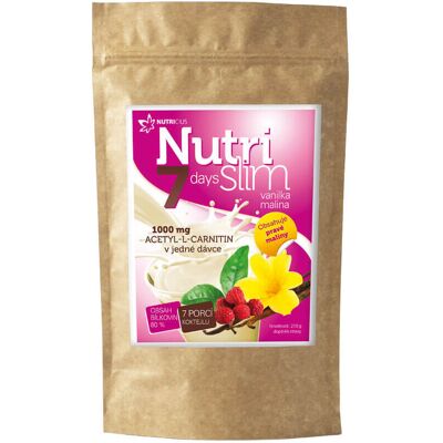 Nutricius NutriSlim vanilka-malina 210 g Nutricius NutriSlim vanilka-malina 210 g