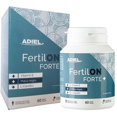 Adiel FertilON forte PLUS vitamíny pre mužov 60 kapsúl Adiel FertilON forte PLUS vitamíny pre mužov 60 kapsúl