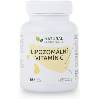 Natural Medicaments Lipozomálny vitamín C 60 kapslí Natural Medicaments Lipozomálny vitamín C 60 kapslí